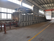 CNC continues roller hearth solid furnace